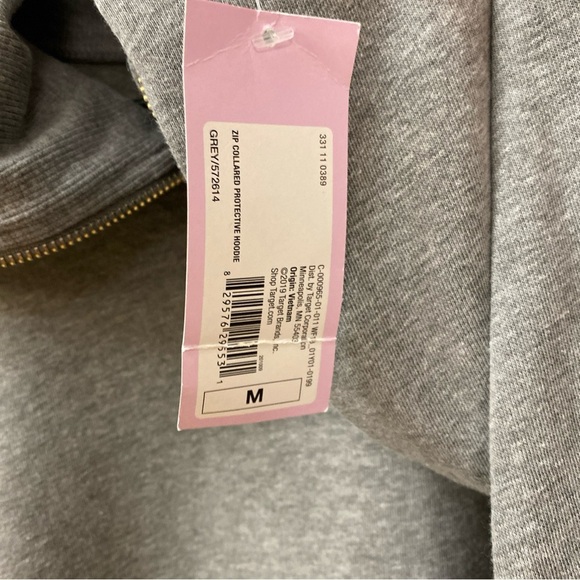 New! Wild Fable Zip Collared Protective Hoodie Women’s Medium - Picture 3 of 6